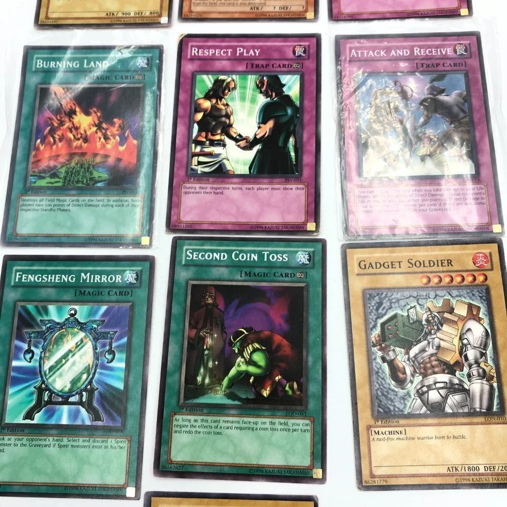 Yugioh 1ST Edition Cards